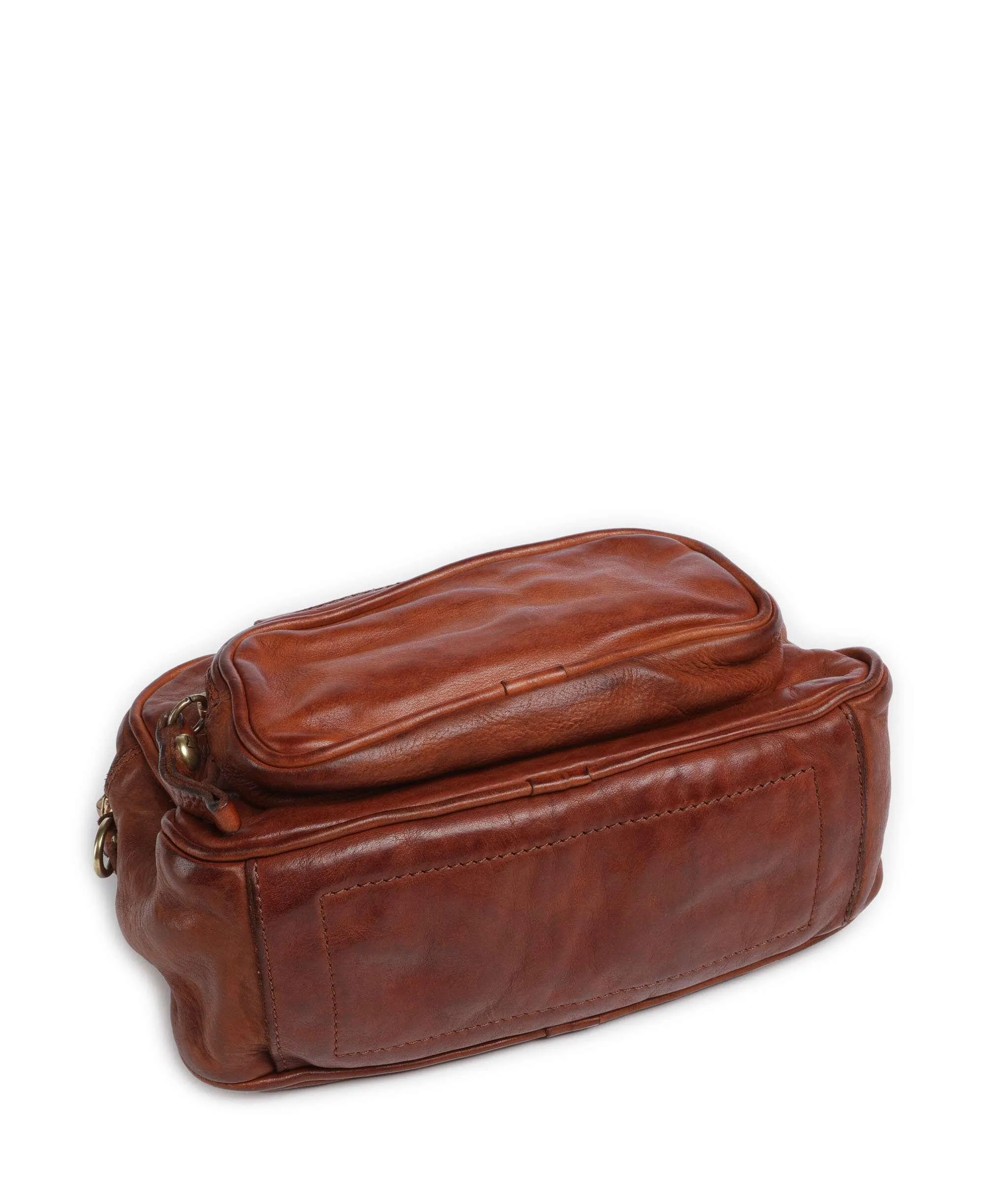  Campomaggi Borsa a mano pelle bovina cognac  