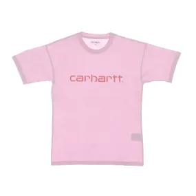 Maglietta Donna W Script Tee Pale Quartz/rothko Pink