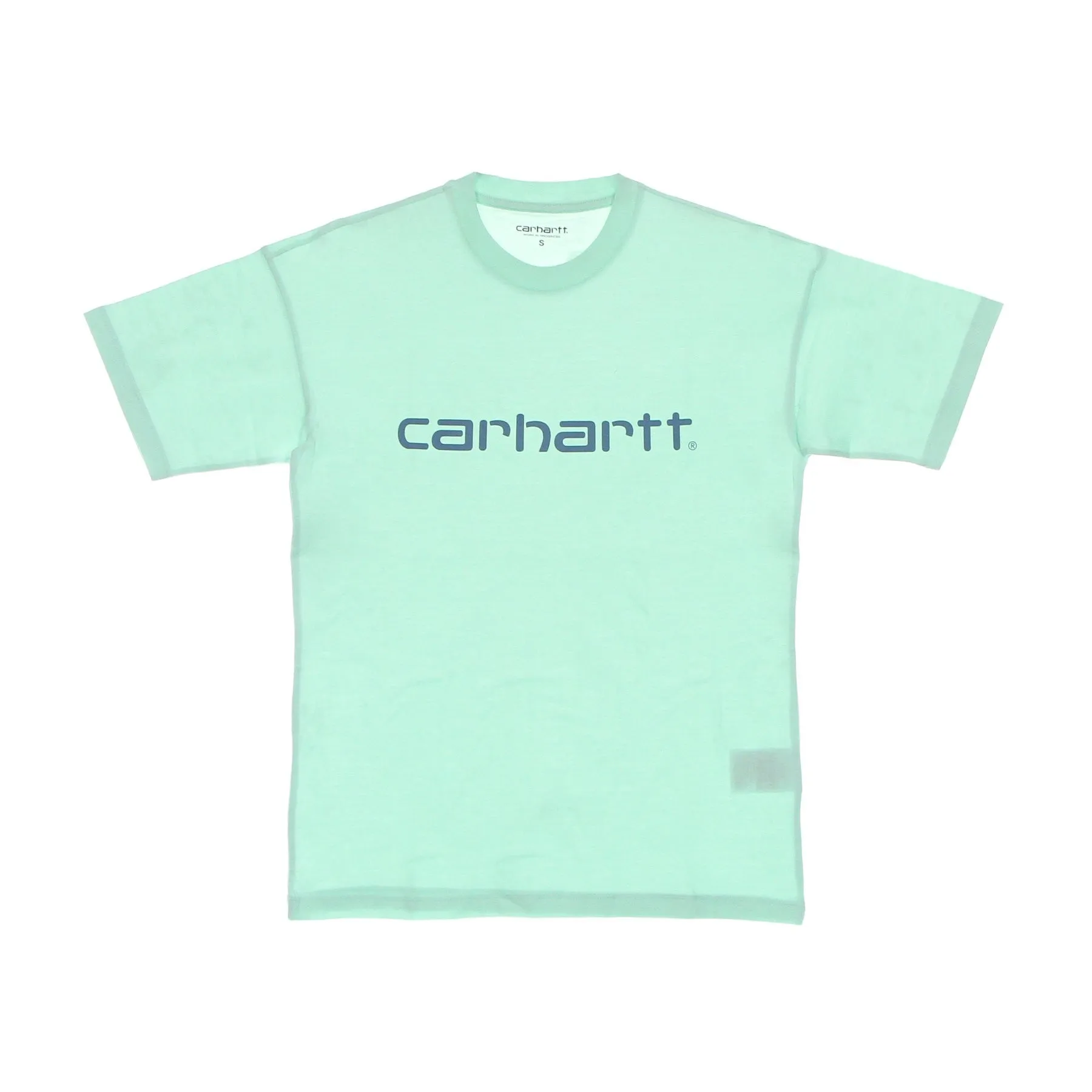 Maglietta Donna W Script Tee Pale Spearmint/icy Water