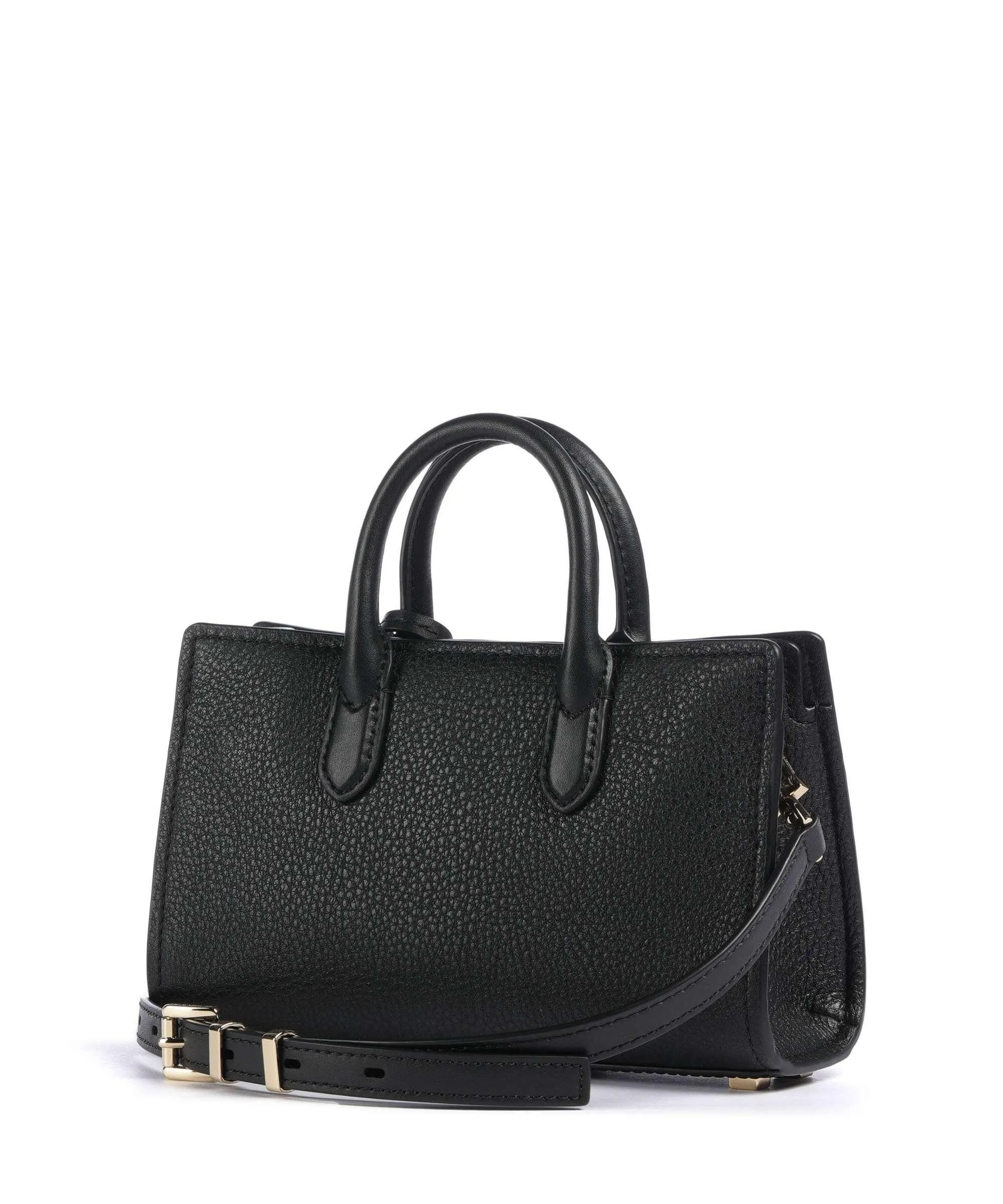  Michael Kors Scarlett Borsa a mano pelle di vacchetta grana nero  