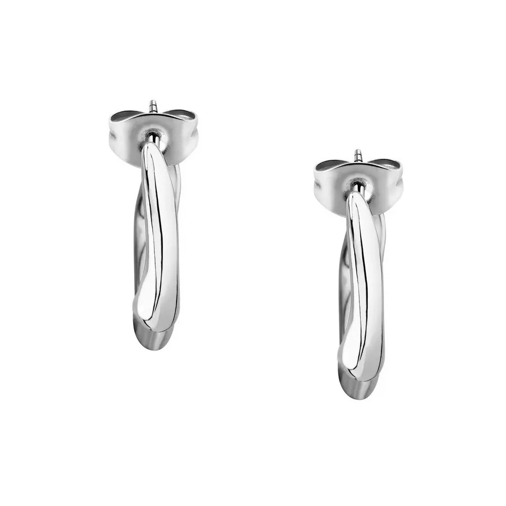 Orecchini a Cerchio “T-Design” Trussardi