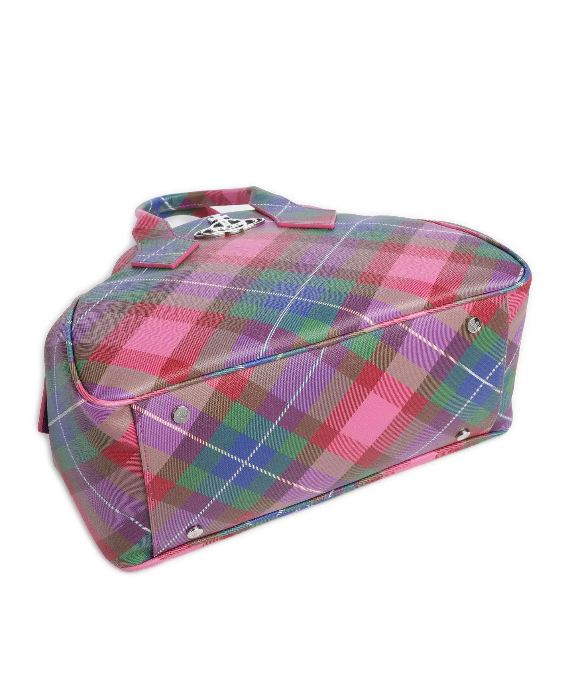  Vivienne Westwood Yasmine Saffiano Medium Borsa a mano pelle sintetica multicolore  